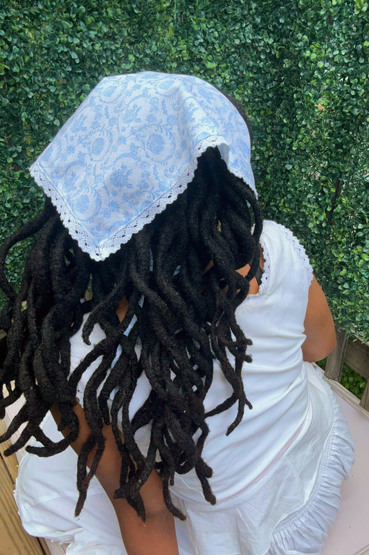 Cynthia Blue Bandana